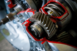 Transmission Gears close up