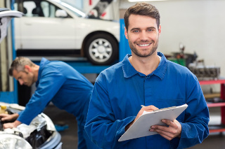 Smiling Technician